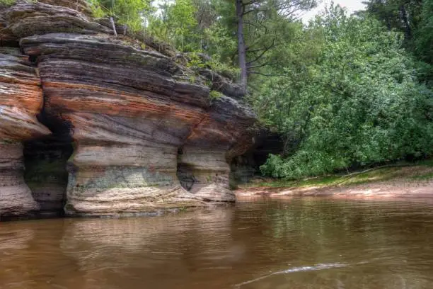 Witches Gulch is a hidden Attraction in Wisconsin Dells and can only be reached by Boat