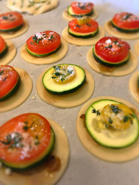 istock Tomato & Zucchini Tartlets 950820326