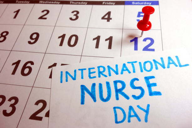 istock International Nurse Day on calendar 950821638
