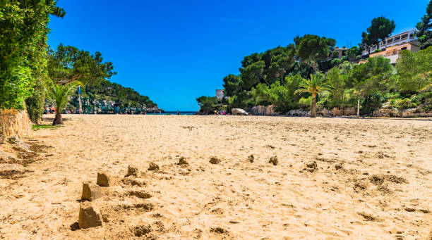 istock Majorca, sand beach Cala Santanyi, Spain Mediterranean Sea, Balearic Islands 950821752