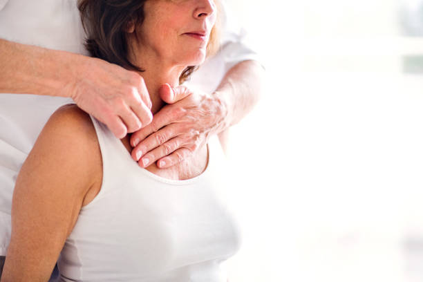 istock A physiotherapist working with a female patient. 950830122