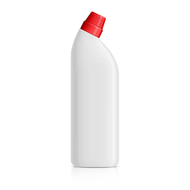 istock Realistic white Plastic Bottle for Toilet Cleaning Gel. 950830826