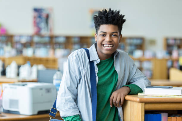 istock Portrait of handsome high school student 950832694