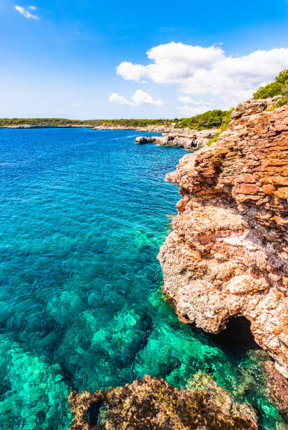 istock Cliffs at the coast on Majorca, Spain Balearic islands, Mediterranean Sea 950833160