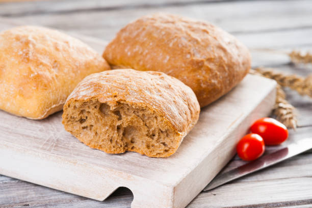 istock Homemade bread and tomatoes 950840638