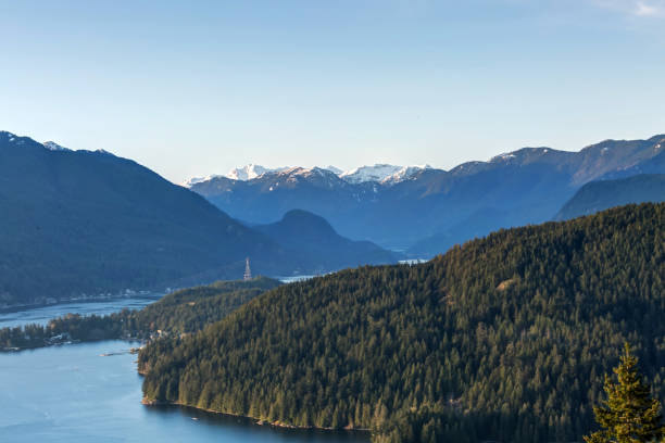 istock snow mountains and sea inlet 950851520