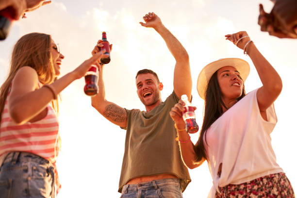 istock Energetic youth dancing till morning 950854452