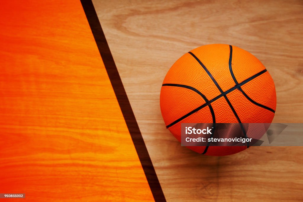 Bola de basquete  - Foto de stock de Basquete royalty-free