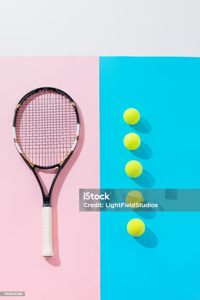 Raquette de tennis - Photo de Tennis libre de droits