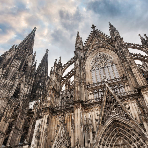 istock Cologne Cathedral, Germany. Details of the facade 950855456