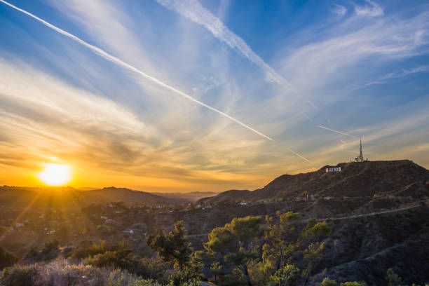 istock Hollywood Hills sunset Los Angeles 950857596