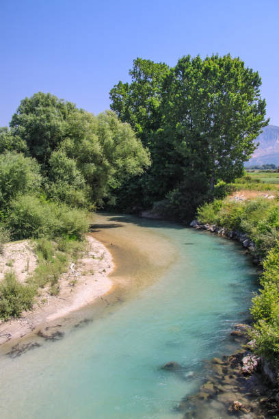 istock Small and winding river in the Preveza area 950862650