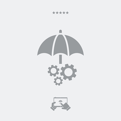 System Protected Stock Illustration - Download Image Now - Abstract ...