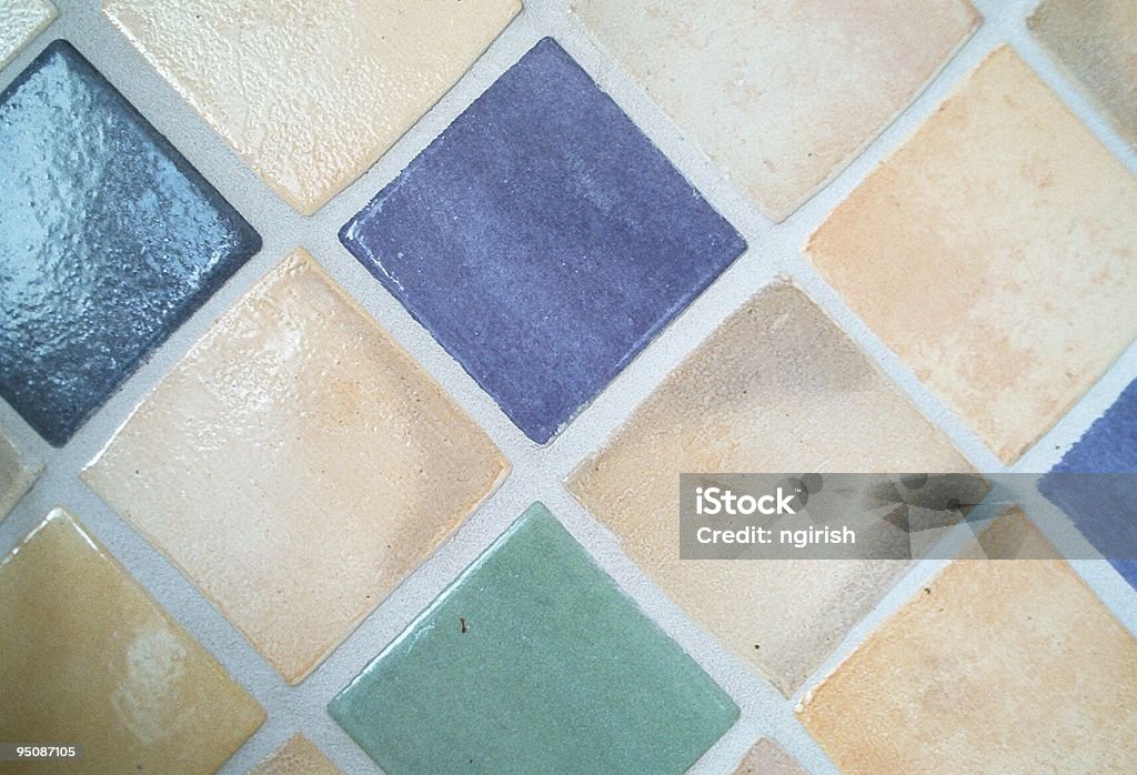 Backsplash peças - Royalty-free Azulejo Foto de stock