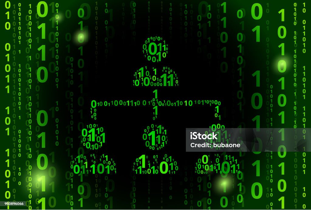 binary code pattern stock vector | adobe stock Images... Networking Businessmen Binary Code Vector Pattern Background Stock ...