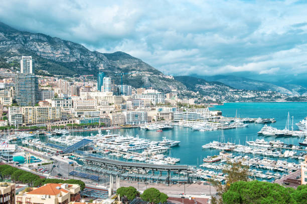 istock View Monaco harbor port Hercules Mediterranean Sea landscape 950904160