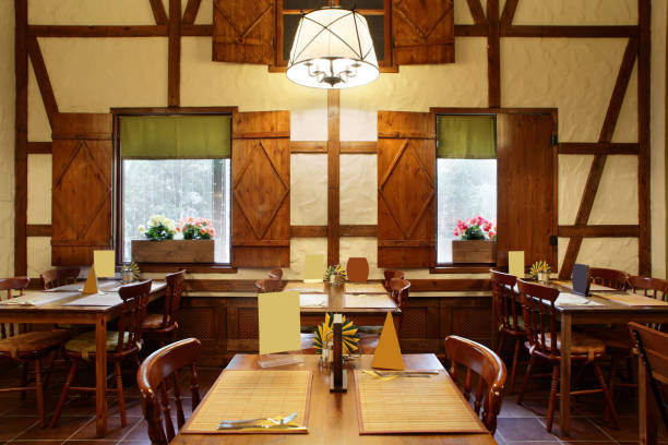 istock european restaurant in bright colors 950904416