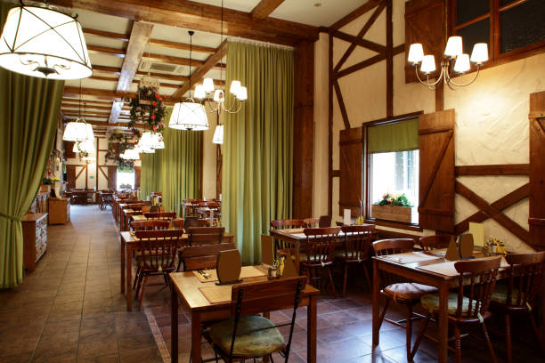 istock european restaurant in bright colors 950905312