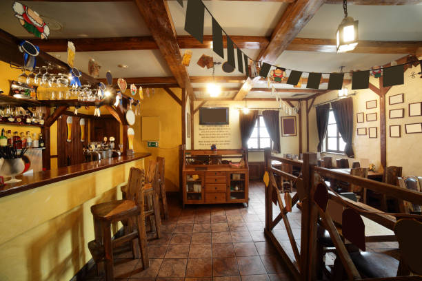 istock european restaurant in bright colors 950907988