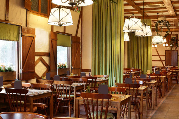 istock european restaurant in bright colors 950908620