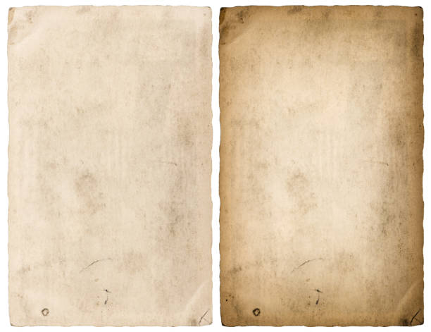 istock Paper sheet edges isolated white background 950910990