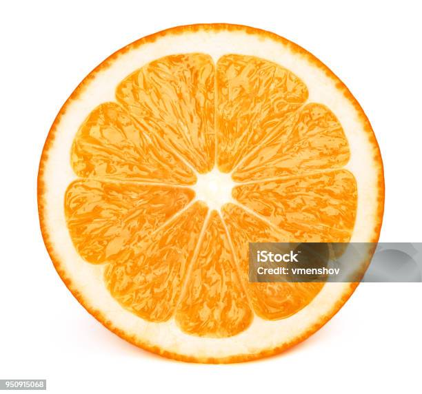 흰색 절연 Orage 과일 슬라이스의 절반 오렌지-감귤류 과일에 대한 스톡 사진 및 기타 이미지 - 오렌지-감귤류 과일, 주황색, 슬라이스