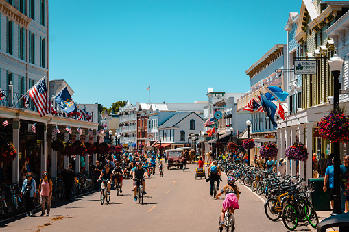 Downtown Mackinac Island