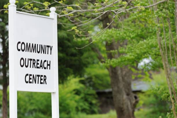 istock Community Outreach Center Sign 950938468