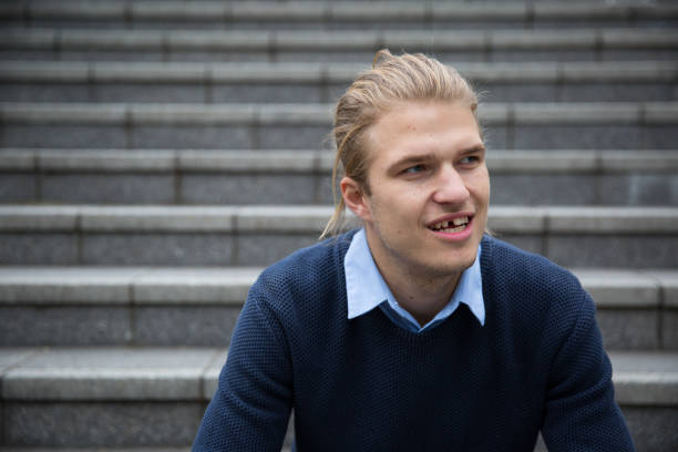 Portrait of a Young Man with a Missing Tooth