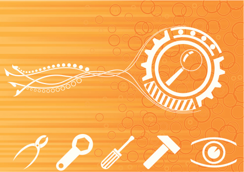 Abstract Tools Whith Nice Background Stock Illustration - Download ...