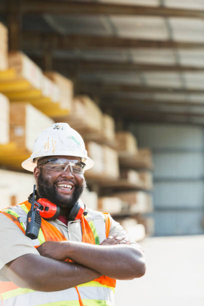 istock African-American man working in a lumberyard 950956126