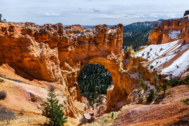 istock Natural Stone Bridge In Bryce Canyon National Park 950961934