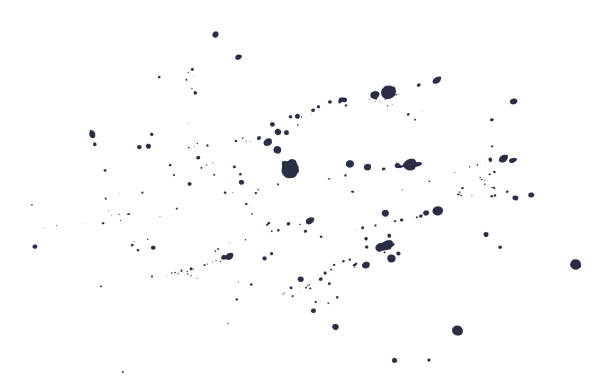 abstrakcyjne tło wektora akwareli. - blob splattered ink spray stock illustrations