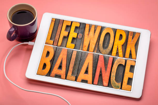 istock life work balance word abstract in letterpress wood type 950974300