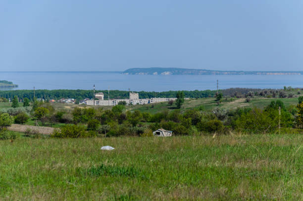 istock View on a city Svetlovodsk on spring 950977404