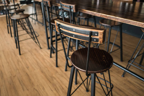 istock Wooden Chair at Coffee Shop 950979150