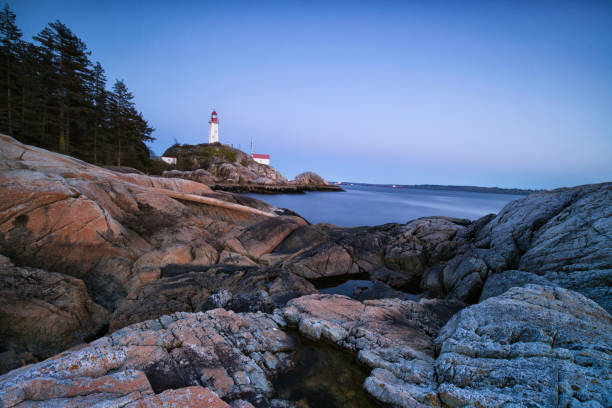 istock Lighthouse park at night, West Vancouver, BC, Canada 950982198