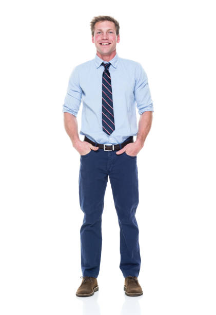 istock Handsome well dressed man with hands in pocket 950986160