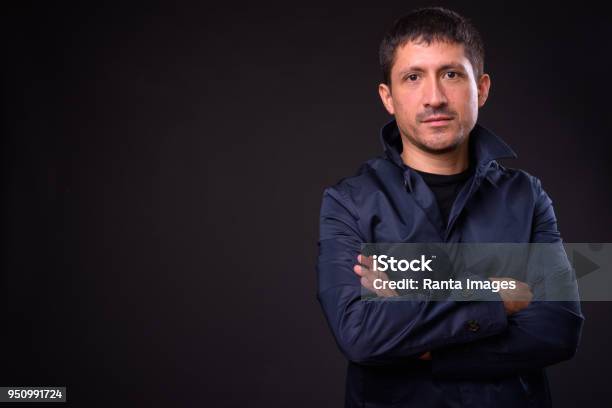 Portrait Of Hispanic Man Stock Photo - Download Image Now - 40-44 Years, Latin American and Hispanic Ethnicity, Men