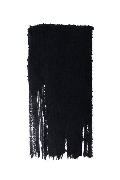 istock Black abstract ink  paint brush Strokes texture 950992600