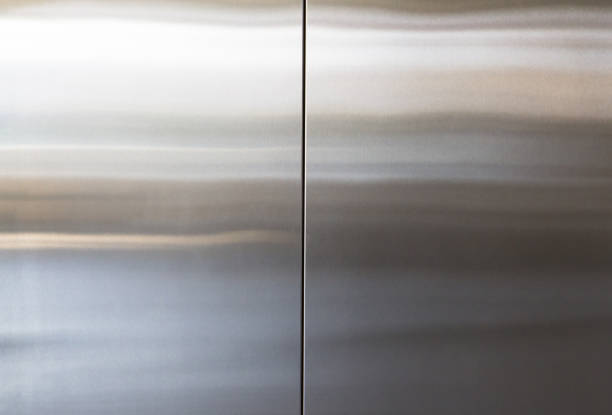 Elevator in the lobby hall of a house. Modern decor of the ground floor and entrance.