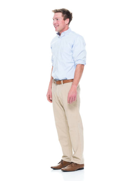 istock Attractive young male with hands by side 951006184