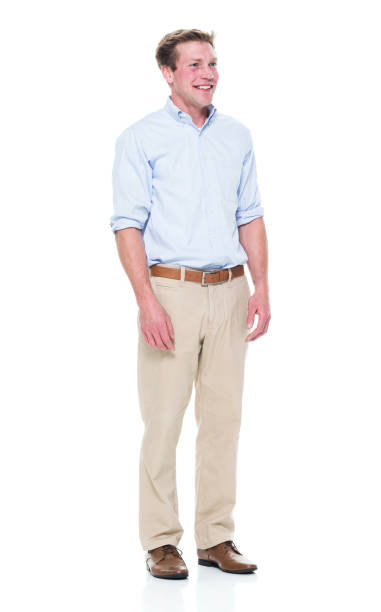 istock Attractive young male with hands by side 951006412