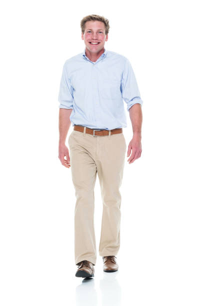 istock Attractive young male walking 951006886