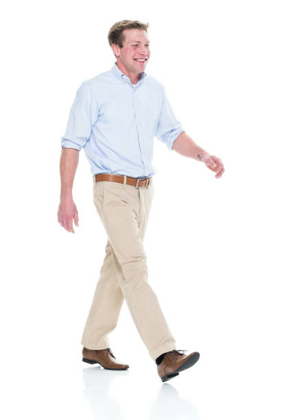 istock Attractive young male walking 951007022