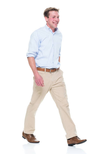istock Attractive young male walking 951007160