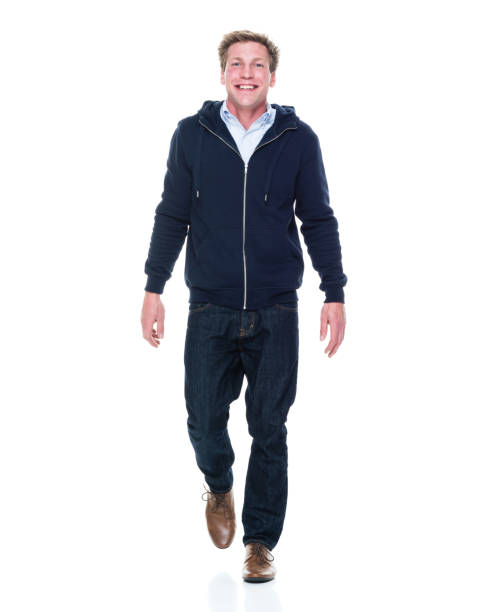 istock Attractive young male walking 951011038