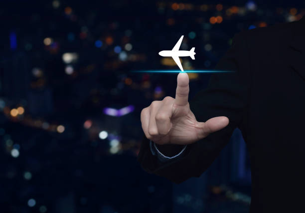 istock Business airplane transportation concept 951013336