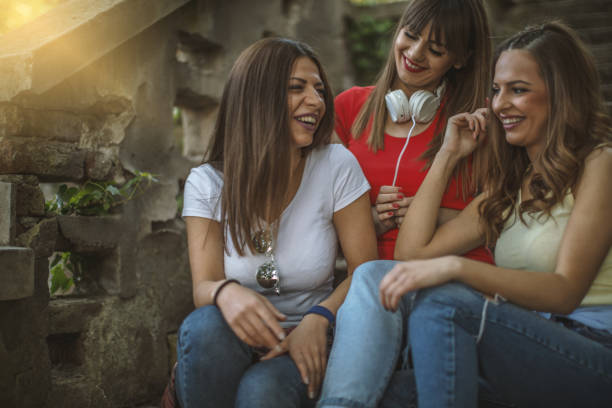 istock Best friends having fun outdoors 951013788