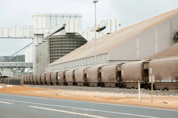 Grain Freight Train